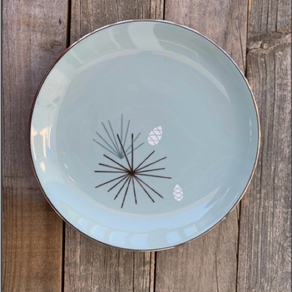 Franciscan Fine China Silver Pine 8” Breakfast Plate, Sold Individually - Picture 1 of 8